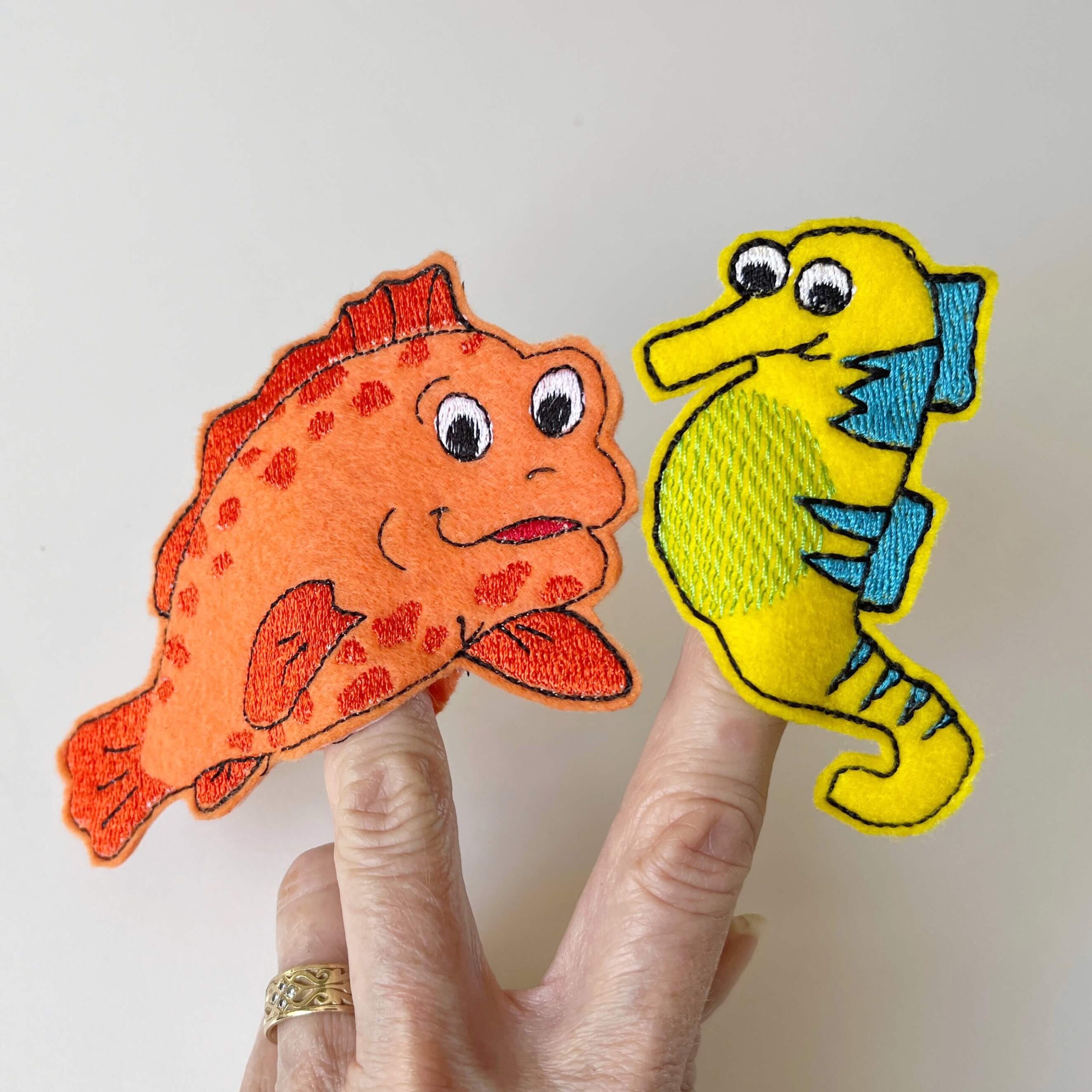 Graysbee and Cruise Finger Puppets