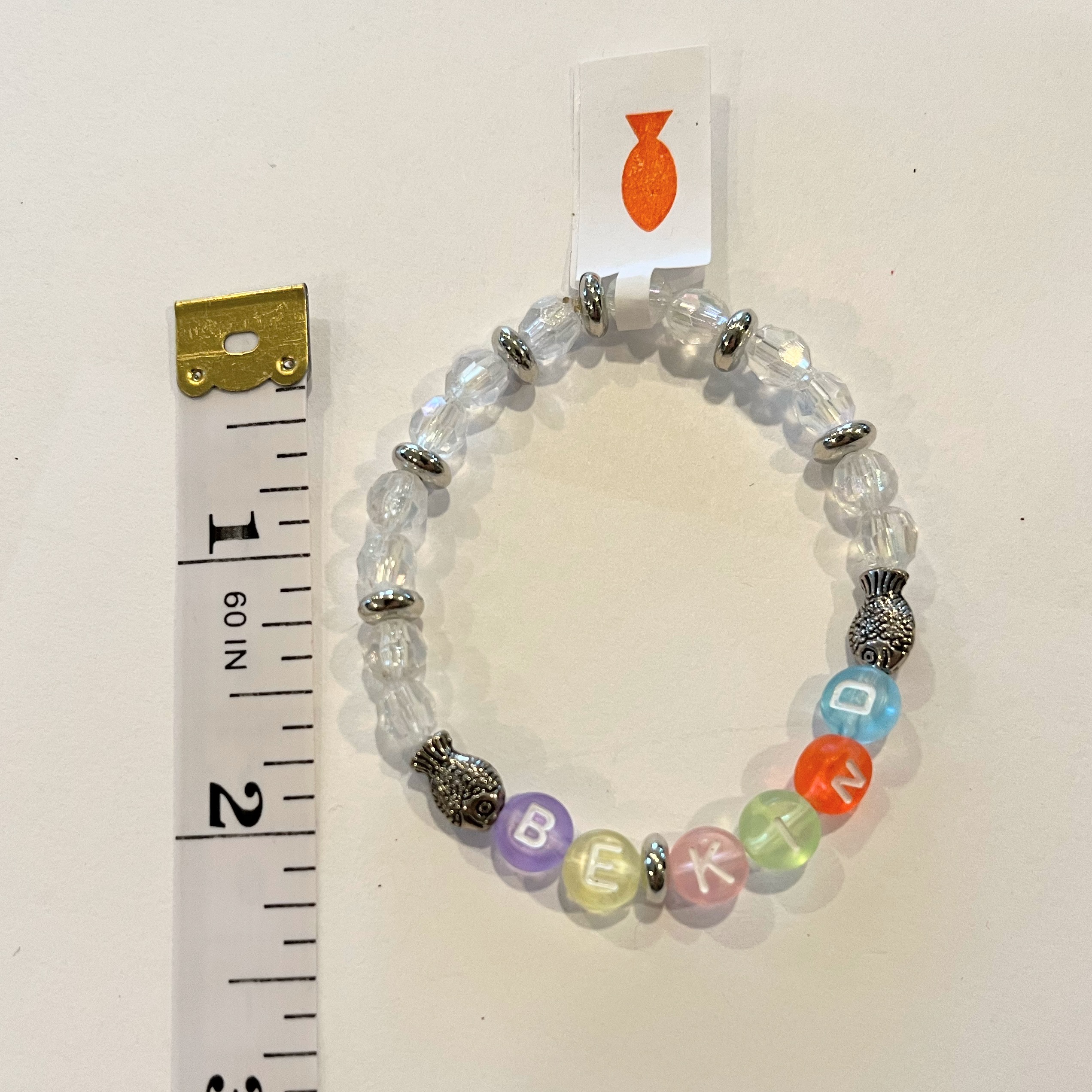 "Be Kind" Bracelet - Clear