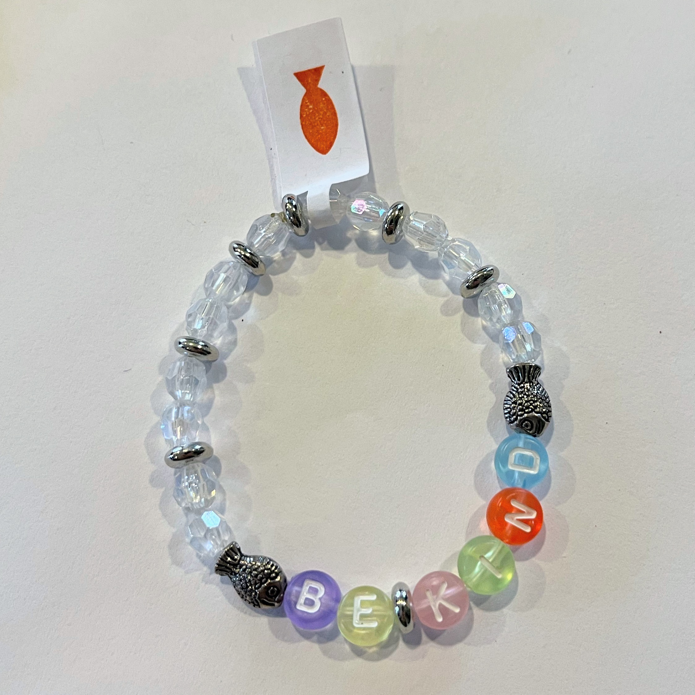 "Be Kind" Bracelet - Clear